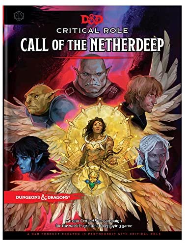 DUNGEONS AND DRAGONS 5E RPG: CRITICAL ROLE - CALL OF THE NETHERDEEP HARD COVER
