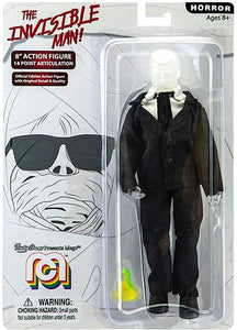 MEGO HORROR INVISIBLE MAN 8-IN RETRO UNIVERSAL MONSTERS AF