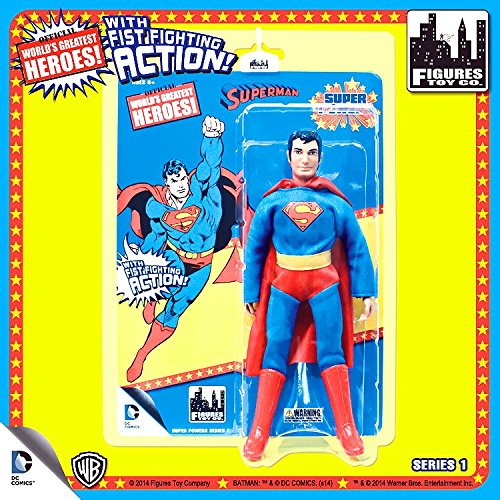 SUPER POWERS RETRO SUPERMAN 8IN AF S1