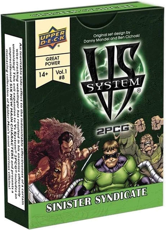 VS SYSTEM 2PCG: SINISTER SYNDICATE