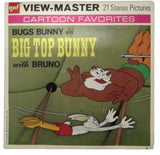 BUGS BUNNY IN BIG TOP BUNNY WITH BRUNO VIEW-MASTER VINTAGE