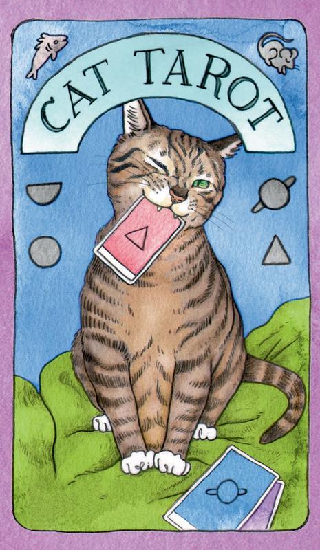 CAT TAROT CARDS & GUIDEBOOK