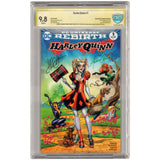 HARLEY QUINN #1 CBCS 9.8 EMERALD CITY EXCLUSIVE COVER-SIGNED BY AMANDA CONNER AND JIMMY PALMIOTTI - 3