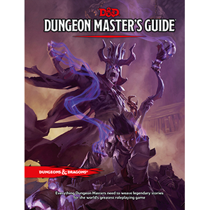 DUNGEONS AND DRAGONS 5E RPG: DUNGEON MASTERS GUIDE  CORE RULEBOOK