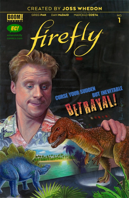 FIREFLY #1 EMERALD CITY EXCLUSIVE VARIANT BY ADAM RICHES