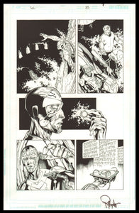 ROB HUNTER AND BILLY TAN PAGE 7 OF 'DEAD WORLDS' FROM GREEN LANTERN #35