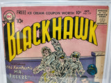 BLACKHAWK #117 CGC 5.5 F- 1ST MR. FREEZE PROTOTYPE