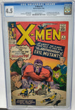 X-MEN #4 ~ MARVEL 1964 ~ CGC 4.5 VG+ ~ 1ST APPEARANCE OF SCARLET WITCH, QUICKSILVER & BROTHERHOOD OF EVIL MUTANTS