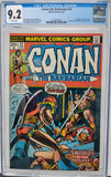 CONAN THE BARBARIAN #23 ~ MARVEL 1973 ~ CGC 9.2 ~ 1ST RED SONJA APPEARANCE