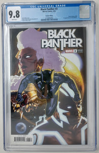 BLACK PANTHER #3 ~ MARVEL 2022 ~ CGC 9.8 NM/ MT ~ 1ST TOSIN ODUYE