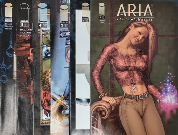 ARIA THE SOUL MARKET #1-6 MINI SERIES IMAGE COMICS 2001