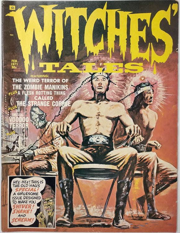 WITCHES' TALES MAGAZINE VOL. 3 #1 - EERIE PUBLICATIONS 1971