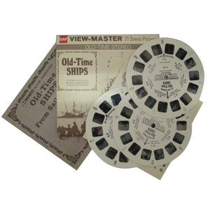 OLD-TIME SHIPS VIEW-MASTER VINTAGE