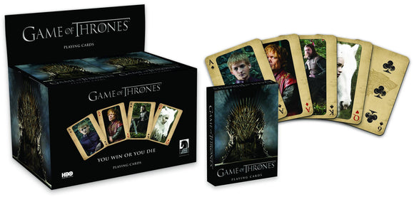 GAME OF THRONES PLAYING CARDS - GOT - Toys and Models