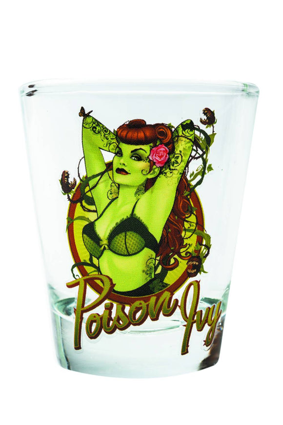 TOON TUMBLERS DC BOMBSHELLS POISON IVY SHOT GLASS - Toys and Models