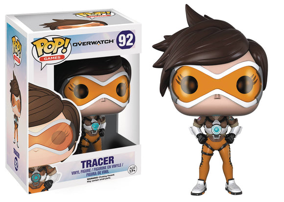 POP GAMES OVERWATCH TRACER VINYL FIG - Toys and Models