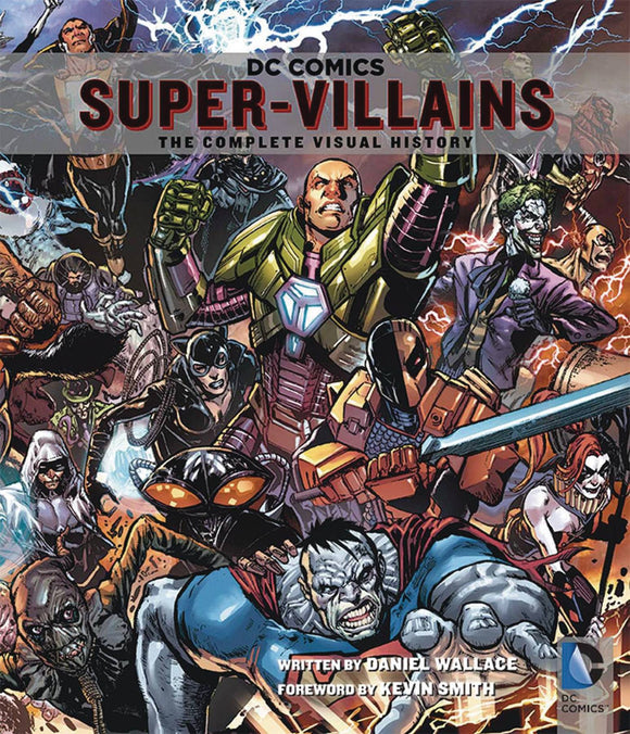 Dc Comics Super Villains Comp Visual Hist Sc