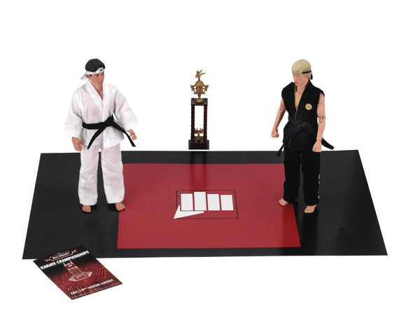 KARATE KID 1984 TOURNAMENT 8IN RETRO 2 PACK AF - Toys and Models