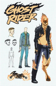 GHOST RIDER #1 10 KUDER DESIGN VAR - Comics