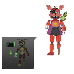 FIVE NIGHTS AT FREDDYS FOXY ROCKSTAR PIZZERIA SIMULATOR 5IN AF - Toys and Models