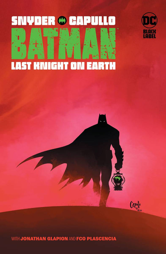 BATMAN LAST KNIGHT ON EARTH HC - Books