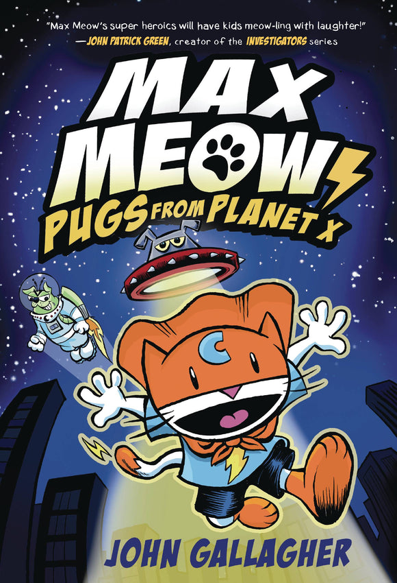 MAX MEOW CAT CRUSADER GN VOL 03 PUGS FROM PLANET X  - Books