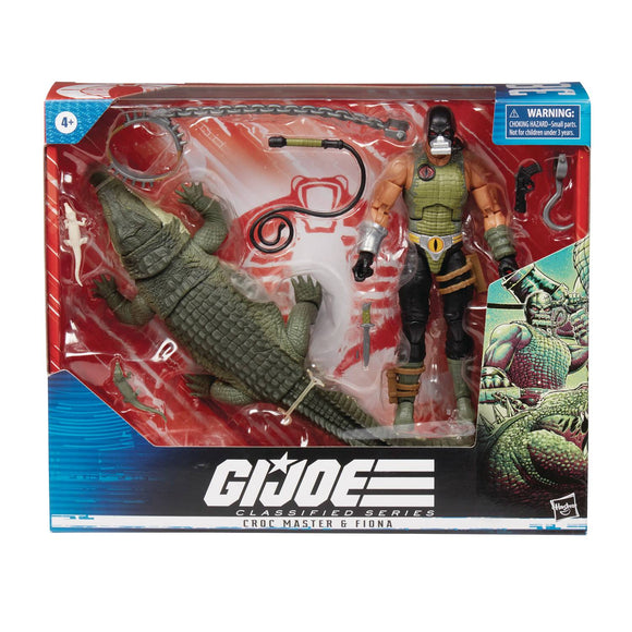 GI JOE CLASSIFIED CROC MASTER & FIONA 6IN AF  - Toys and Models