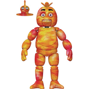 FIVE NIGHTS AT FREDDYS CHICA TIEDYE 5IN AF  - Toys and Models