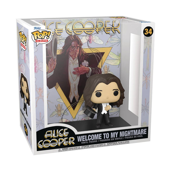 Pop Large Albums Alice Cooper Welcome To My Nightmare Vin Fig 