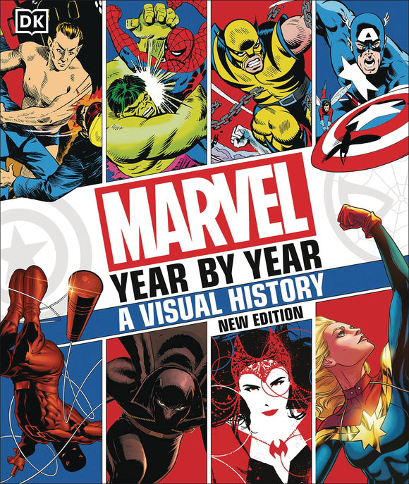 MARVEL YEAR BY YEAR VISUAL HIST HC  - 2022 - Books