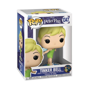 POP DISNEY PETER PAN 70TH TINKER BELL ON MIRROR VIN FIG  - Toys and Models