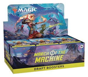 Mtg: March Of The Machines Draft Booster Display (36)Magic The Gathering