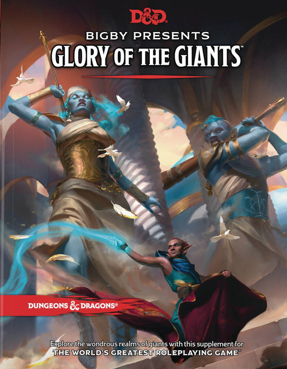DUNGEONS AND DRAGONS RPG 5E: BIGBY PRESENTS - GLORY OF THE GIANTS HARD COVER - Games