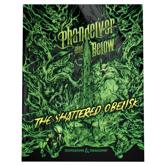 DUNGEONS AND DRAGONS RPG: PHANDELVER AND BELOW - THE SHATTERED OBELISK ALT COVER (HC) - Games