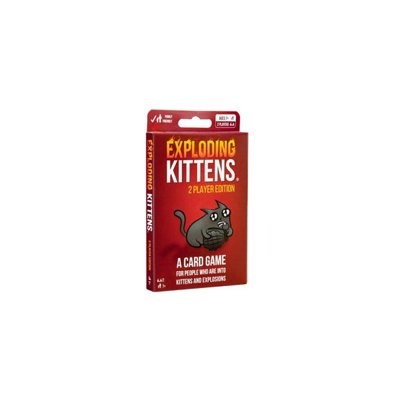 EXPLODING KITTENS: 2 PLAYER EDITION