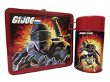 TIN TITANS GI JOE STORMSHADOW & SNAKE EYES PX LUNCHBOX & BEVERAGE CONTAINER