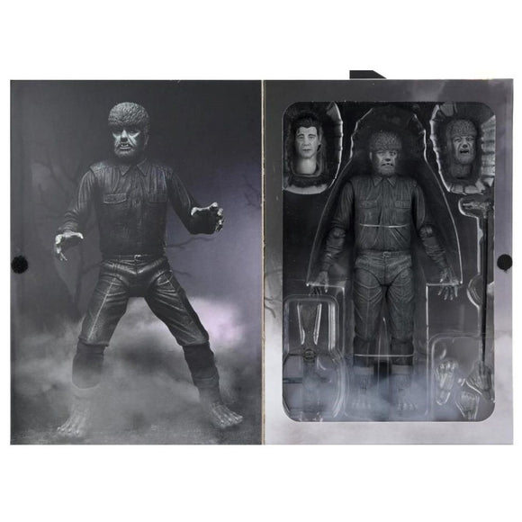 UNIVERSAL MONSTERS WOLF MAN B&W ULTIMATE 7IN AF
