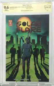 SOLAR FLARE #1 ~ 2015 Scout Comics ~ CBCS 9.6 NM+ ~ Branco Jovanovic Kickstarter