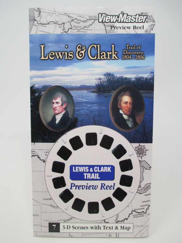 LEWIS & CLARK TRAIL OF DISCOVERY #7 VIEW-MASTER